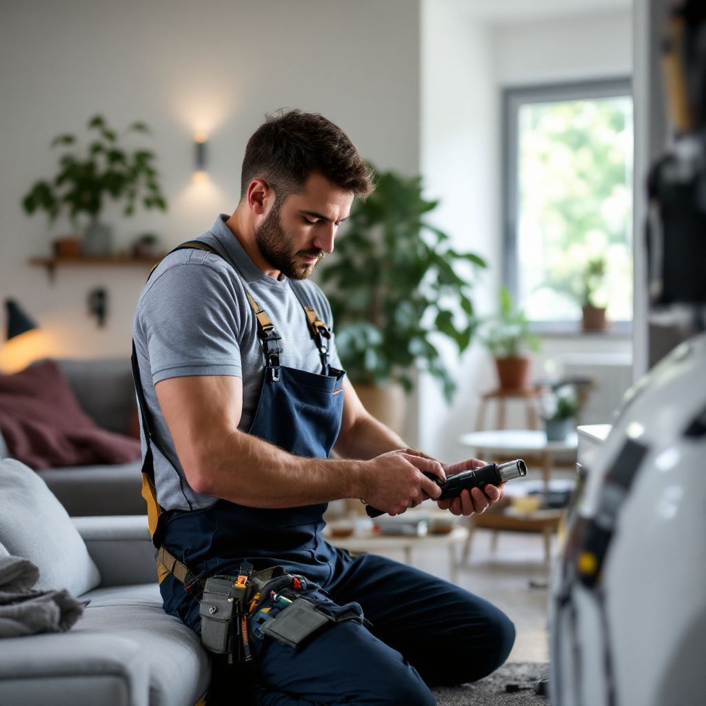 Profesional altamente calificado en servicio y reparación de electrodomésticos aerotermia